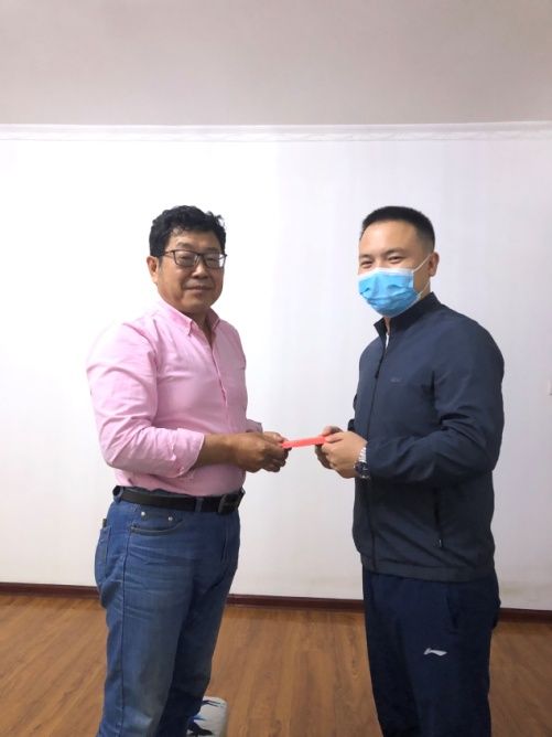 “五一”暖心慰問  弘揚工匠精神