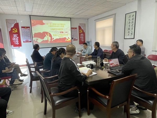公司綜合支部開(kāi)展主題教育專題黨課